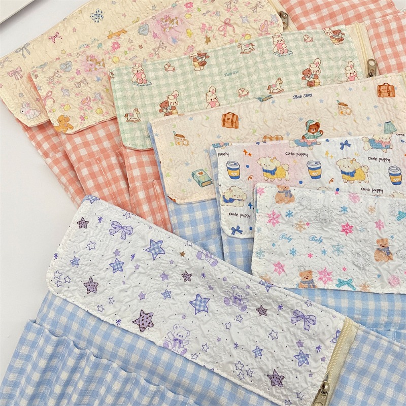 Cute Cartoon Embossed Pencil R – обзор и цена Pen Pouch Roll