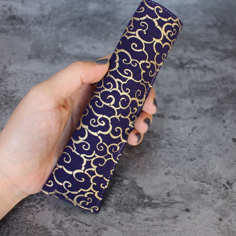 1 pc Handmade Fabric Pencil Ca – обзор и цена Pen Pouch Roll