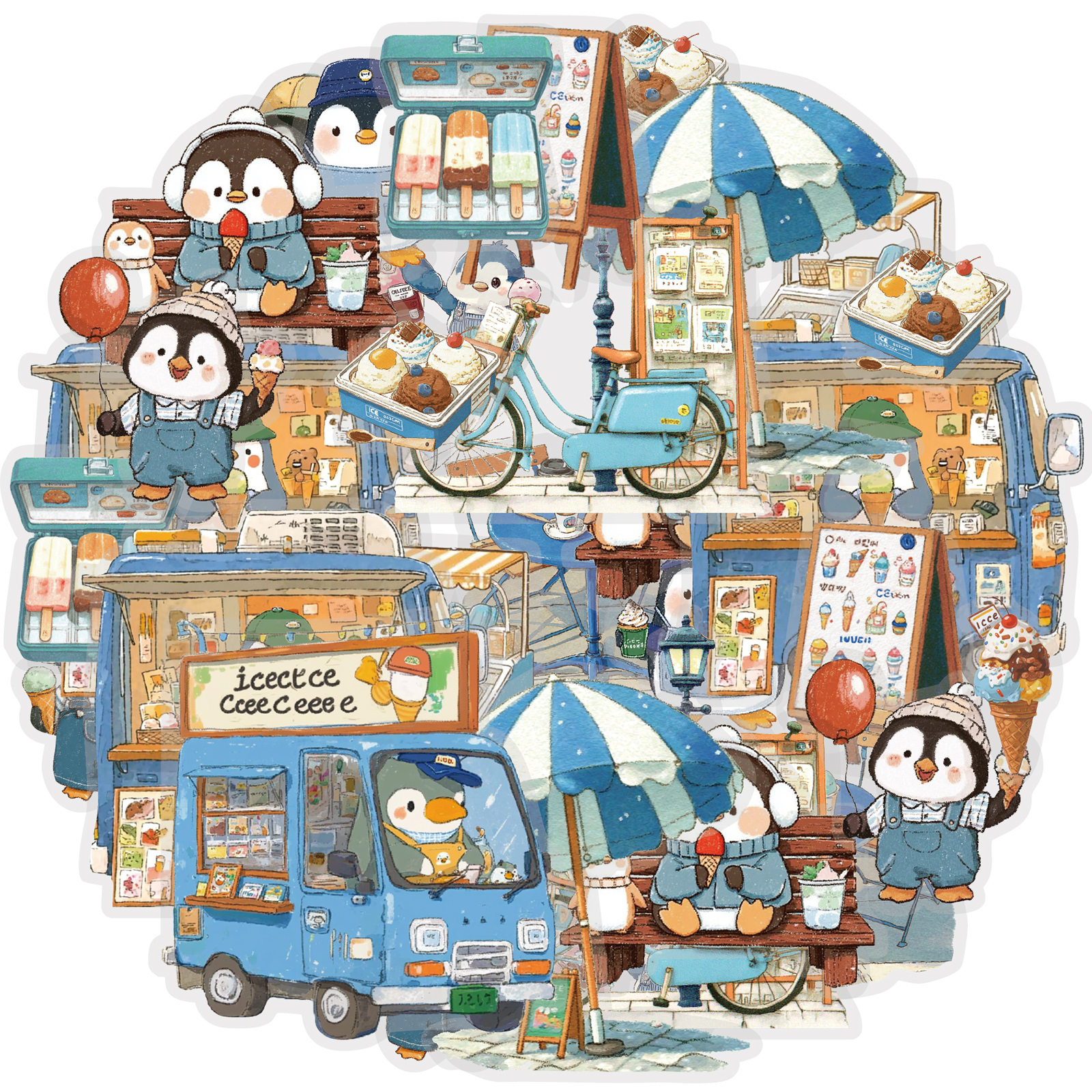 Etori Life 15Pcs Cute Penguin  – обзор и цена Stationery Office Supply Store