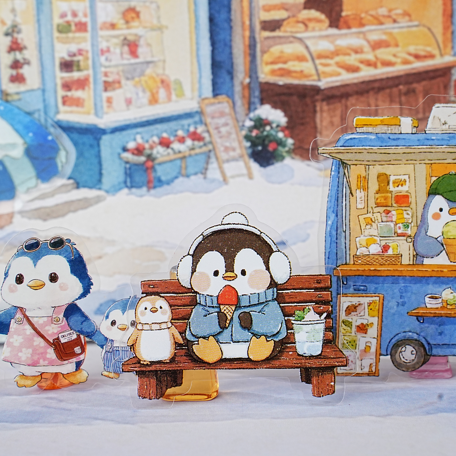 Etori Life 15Pcs Cute Penguin  – обзор и цена Stationery Office Supply Store