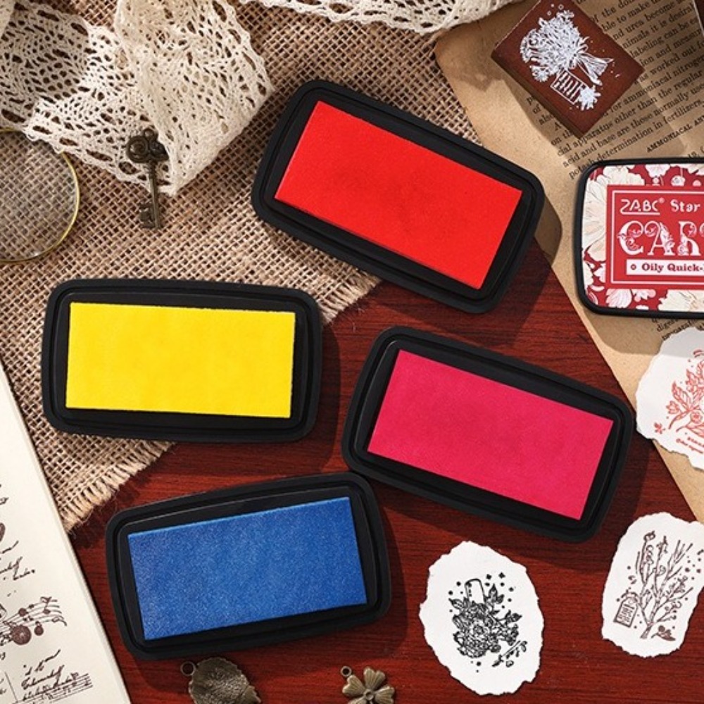 New Colorful Ink Pad Easy to U – обзор и цена Self Inking Stamp