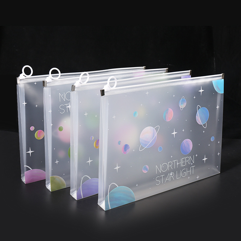 4/12pcs A4 Space Zipper Folder – обзор и цена Office Stationery And Supply