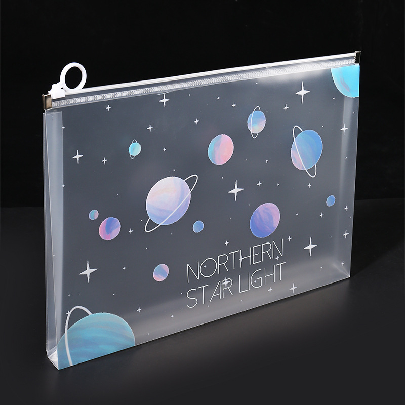 4/12pcs A4 Space Zipper Folder – обзор и цена Office Stationery And Supply