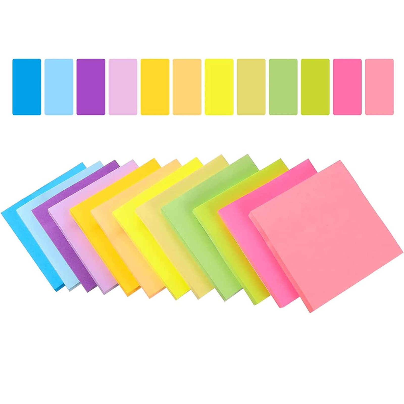 6 Pcs Fluorescent color 3*3inc – обзор и цена Graph Paper Pad