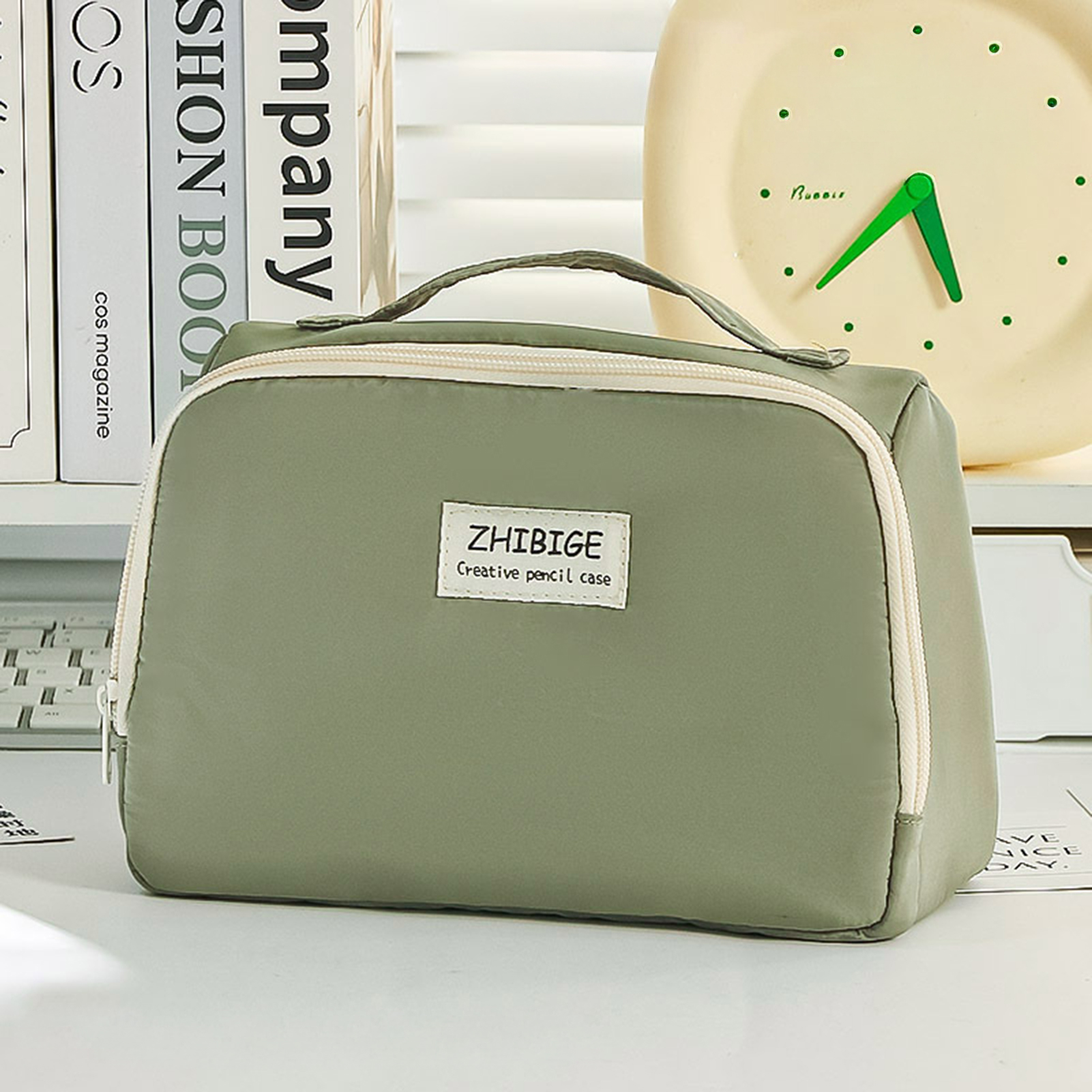 Large Capacity Pencil Case Bla – обзор и цена Pen Pouch Roll