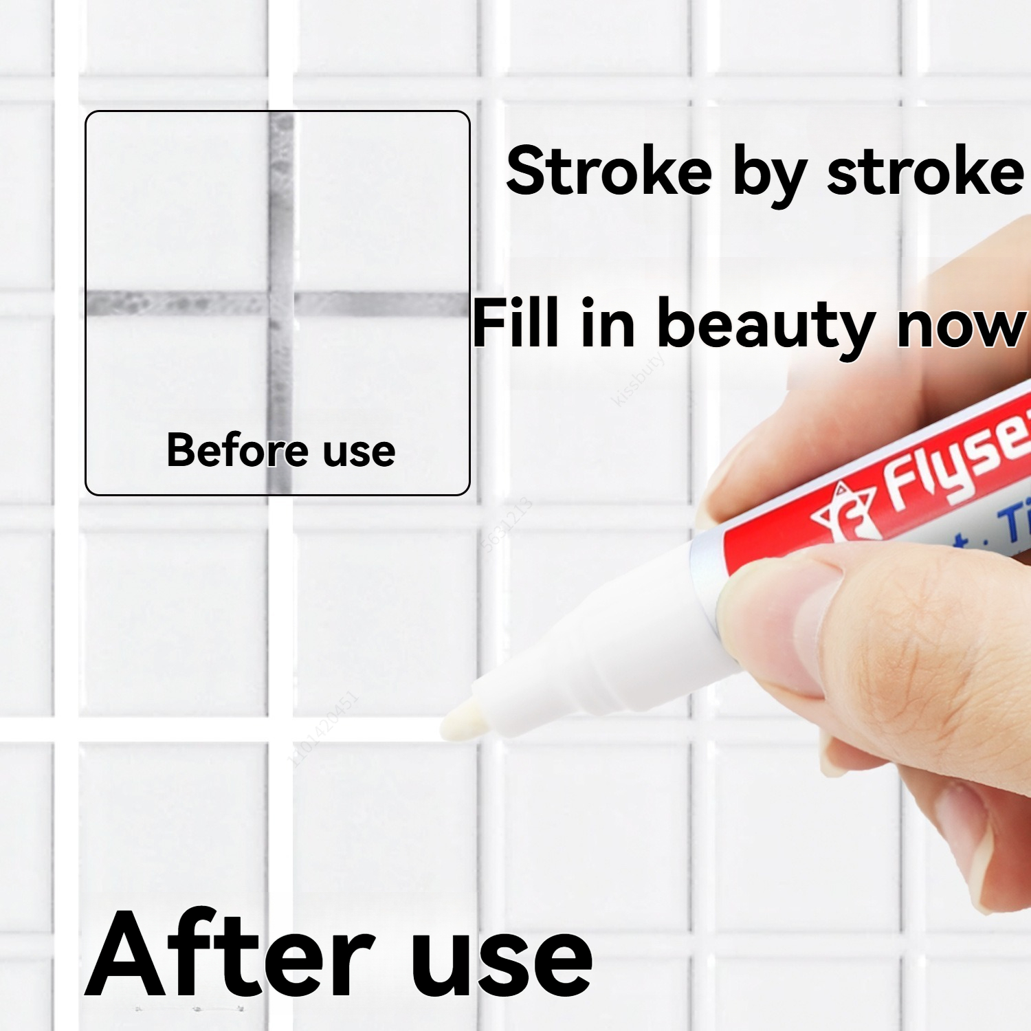 1/3/6Pcs White Waterproof Tile – обзор и цена Whiteboard Marker Set