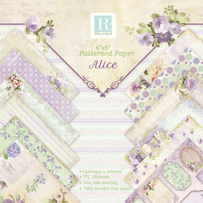 Alinacutle Junkjournal Flower  – обзор и цена Graph Paper Pad