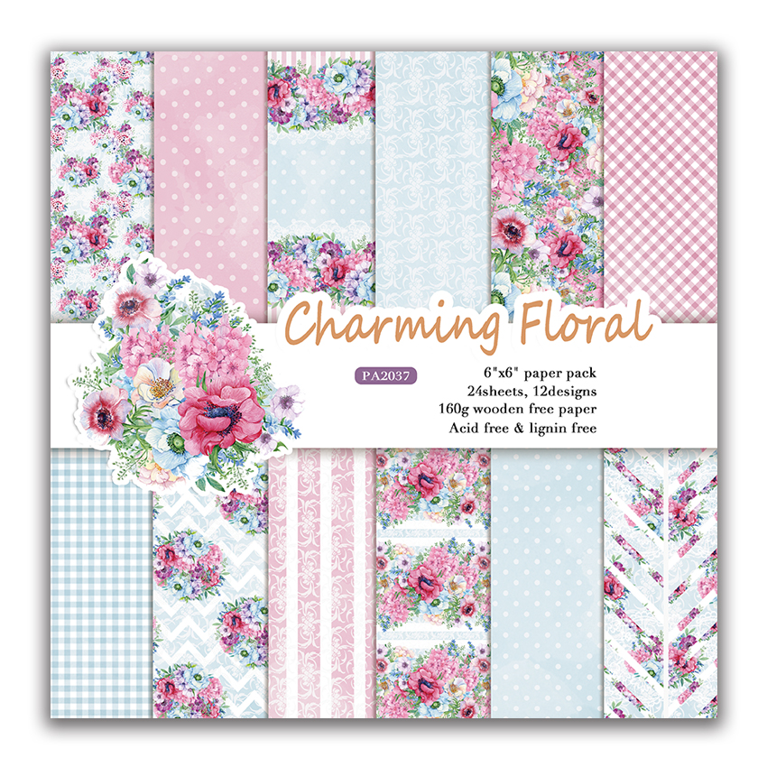 Alinacutle Junkjournal Flower  – обзор и цена Graph Paper Pad